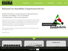 Tablet Screenshot of doubleperformance.nl